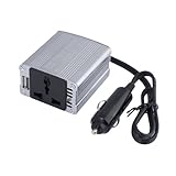 Daditong 100W DC 12V to AC 220V USB Car Power Inverter Adapter Cigarette