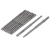 uxcell トルクスセキュリティドライバービット 磁気チップ 便利な道具 セキュリティツール 10個入り