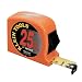 Klein 928-25HV 25-Feet by 1-Inch High-Visibility Case Power-Return Steel Tape Measure