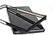 Xperia Z3 case , Aluminum hard ultra thin case frame bumper metal for Sony xperia Z3 phone Wellpad (black)