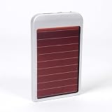 Solar Mini USB Cell Phone Charger PSP MP3 Silver