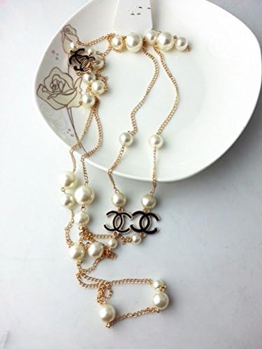 Greatmate Double Strand Pearl Necklace Fashion