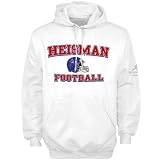 Reebok White Heisman Pullover Hoody Sweatshirt