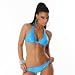 Heisser Push - Up Triangel - Bikini in türkis Gr.36