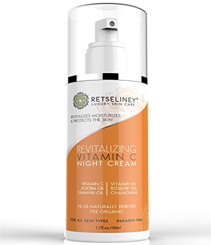 Retseliney revitalizing vitamin c night cream for face,…