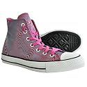 Converse Raspberry Blue Print Hi Top Boots (Pink)