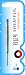 Sheaffer K Type, Ballpen Refill, Medium Point, Blue, 2 Per Pack (SR/99325)