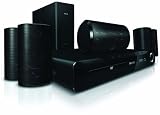 Philips HTS3520 5.1 DVD Heimkino-System (USB 2.0, HDMI, Upscaler 1080p, Radio, 600 Watt, DivX-Ultra, Dolby Digital) schwarz