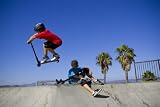 picture of Street Surfing The Whiplash Wave Kids Scooter - Black/red