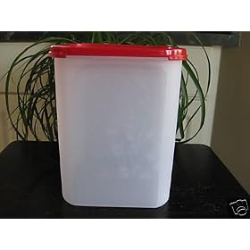 Tupperware Modular Mates Container Square 4 Red by Tupperware