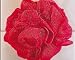 Love Puff Bath Net Red