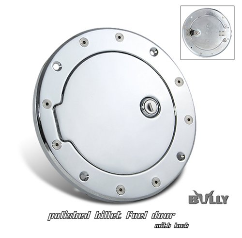 BULLY 1997 1998 1999 2000 2001 2002 2003 2004 2005 2006 97 98 99 00 01 02 03 04 05 06 JEEP WRANGLER BILLET FUEL DOOR w/LOCK