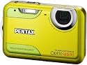 Pentax Optio WS80 10MP Waterproof Digital Camera with 5x Internal Optical Zoom and 2.7-inch LCD (Yellow and Green)