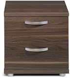 Tvilum Nightstand, Dark Walnut