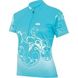 Louis Garneau 2009 Women's Reef Clydesdale Short Sleeve Cycling Jersey - Blue - 9820439-98C