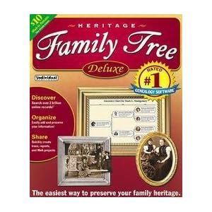 Heritage Family Tree Deluxe (Old Version) by Individual Software Inc.