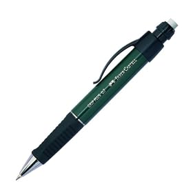 �t�@�[�o�[�J�X�e���@FABER-CASTELL�@�y���V���f�U�C���V���[�Y�@�O���b�v�v���X�@�V���[�v�y���V���@0.7mm�@�O���[��