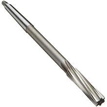 Alvord Polk 131-1 High-Speed Steel Chucking Reamer, Right Hand Spiral Flute, Taper Shank, Uncoated (Bright)