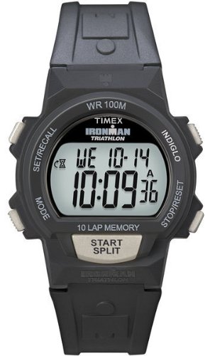 Timex Midsize T5K174 Ironman Basic 100-Lap Digital Resin Strap Watch