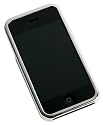 Gilty Couture Silver-Plated Smooth Faceplate for iPhone 1G