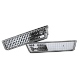 2008-2011 Dodge Challenger Front Bumper Side Marker Lights - Clear by Helix