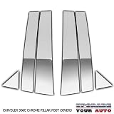 2005-2010 Chrysler 300 Chrome Pillar Post Covers 