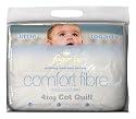 LITTLE FOGARTY COMFORT FIBRE COT QUILT 100X120CM