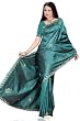 Aqua Malai / Art Silk Indian Sari