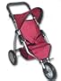 Doll Jogging Stroller #9354 W/ FREE Carriage Bag