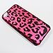 Iphone 5c Case, Bastex Pink Leopard Design Rubberized Cover for Apple iPhone 5c