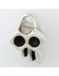 One Argentium Silver SkullDuggery Dangle Charm: X Large