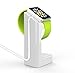 MG Charging Stand Stock Cradle Holder with Viewable Angle for Apple Watch , White ,Charging Cable & Watch Case & Watch NOT Included Black