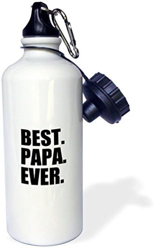 YuieKim Best Papa Ever Aluminum Material Sports Water Bottle - 20 oz