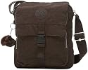 Kipling Lancelot Flap Shoulder Bag,Espresso,One Size