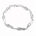 Sterling Silver Flip Flop Bracelet