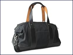 Authentic Coach Nylon Transatlantic Medium Gym Travel Suitcase Bag Unisex 70424 Black