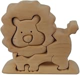 Lovable Lion - Natural Dreams 3D Puzzle - Safe, Non-toxic Toy