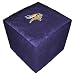 Minnesota Vikings NFL Team Logo Cube Ottoman