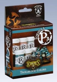TROLLBLOOD P3 PAINT SET Formula P3