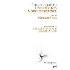 Les diff�rents modes d'existence