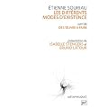 Les diff�rents modes d'existence