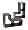 Winsome 92130 Espresso Beechwood STORAGE SHELF STACKABLE L-SHAPE