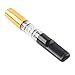 Partical Charming Stone Reusable Practical Clean Reduce Tar Smoke Cigarette Holder Golden Tobacco Filter