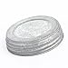 Package of 6 Large Mouth Canning Jar Lids in Galvanized Finish