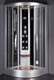 LineaAqua Mojave 40 x 40 Steam Shower Enclosure with Wood Floor & Ceiling, Rain Shower, Mood Lighting, 6 Body Sprays, Wood Seat - FREE SHIPPING!!!
