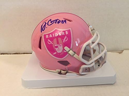 Amari Cooper Oakland Raiders Pink Mini Speed Helmet