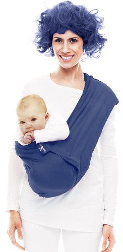 Wallaboo - 03101806 - Baby Sling - Coton - Bleu (True Blue)