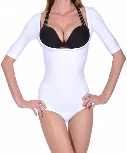 Arm Shaper, Shapewear, Arm Slimmer, Arms Shapewear Cincher, Body Briefer Girdle By Your Contour (X-Large, Nude)