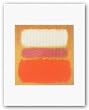 White Cloud Over Purple, 1957 by Mark Rothko 8.25"x8" Art Print Poster