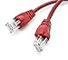 BattleBorn 14 Foot CAT6 Ethernet Network Patch Cable Premium (Red) BB-C6MB-14RED